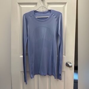 Lululemon - Light Blue/Purple Long Sleeve Shirt